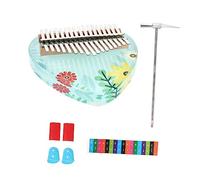 Hoement 1juego Kalimba De Pulgar Infantil De Teclas Instrumento Musical Para Principiantes Diseño y Transparente Para Niño Niña y Adultos Fácil De Transportar