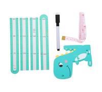 Hoement 1juego Medidor De Altura Infantil Adhesivo De Pared Diseño De Regla De Crecimiento Para Decoración De Habitaciones Infantiles Calcomanía Resistente y Reutilizable Para Medición