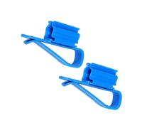Hoement 2 Piezas Abrazadera Fija para Pecera de Plástico Azul de 16mm Collar Móvil, Fácil Instalación y Ajuste Conveniente para Soporte de Manguera en Acuarios Color Color Aleatorio