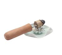 Hoement 2 piezas Extensor de Rollo de Moxa de Madera Mango Resistente para Terapia de Moxibustión Aguja Afilada para Uso Completo y Portátil Moxa