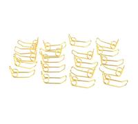 Hoement 20 piezas Muelles Metálicos para Válvula de Agua Trompeta de Accesorios de Reparación para Instrumentos de Viento Resortes de Alambre Resistentes y Duraderos Compatibles con