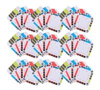 Hoement 200 Piezas Cartas de Cartón para Tejer DIY Tablero Educativo Accesorios Manualidades para Telar de Tarjetas con Superficie Lisa y Resistente