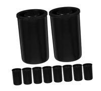 Hoement 24 Piezas Botes de Película con Tapas de Plástico Caja de Película Prueba de Luz Organizador para Transportar Estuche para Vacío Protector