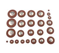 Hoement 28piezas Almohadillas De Para Saxofón Accesorios De Para Saxofón Soprano Color Marrón Rendimiento y Almacenamiento