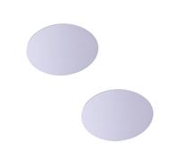 Hoement 2piezas Espejo Reflectante Decorativo Accesorios Fotográficos para Cosméticos y Joyas Material Duradero y Fácil De Limpiar para Fotografía De Productos y Maquillaje