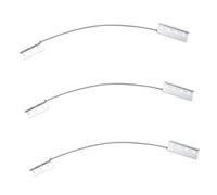Hoement 3 Piezas Dispositivo Anticaídas para Ventanas de Aluminio Cuerda de Acero Inoxidable Seguridad Infantil para Hogares Oficinas y Escuelas