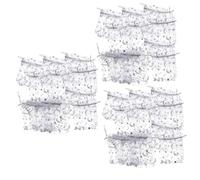 Hoement 300piezas Bolsitas De Organza Bolsas De Cuerda Para y Joyas Para Bodas y Celebraciones Estrellas y