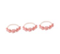 Hoement 3piezas Diadema De Encaje Para Bebés Accesorios Para Recién Nacidos Banda Sesiones Fotográficas y