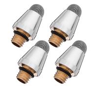 Hoement 4 Piezas Puntas Repuesto para Stylus Pen con Malla de Fibra Conductora Kit para Lápiz Capacitivo Tablet Compatibles con Pantallas Táctiles y Herramientas de Precisión