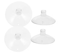 Hoement 4piezas Accesorios Para De Soporte De Guitarra Ventosa De Goma Transparente Para Practicar Casa