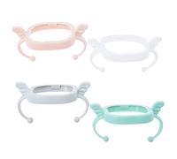 Hoement 4piezas Asa De Reemplazo Para Biberón y Vaso Sippy Agarre Alimenticio Para Bebés Transición