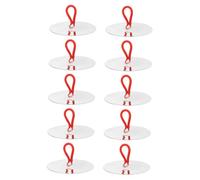 Hoement 5 pares Platillos Dedo Acero Inoxidable para Instrumentos Percusión Seguros y Duraderos Accesorios Musicales Profesionales para Danza y Educación