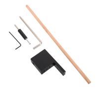 Hoement 5 Piezas Kit de Herramientas para Guitarra Negro Incluye Llave para Alma Afinadores y Clavijas para Mantenimiento y Mejora de Sonido Portátil y Duradero para Músicos y Estudios de