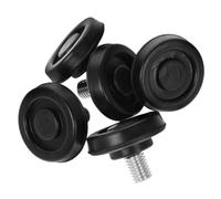 Hoement 5 Piezas Patas Fijas para Sillón de Salón Niveladores Robustos para Muebles Atornillables Accesorios para Silla de Barbero Instalación Sencilla