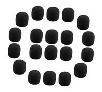 Hoement 50 Fundas De Esponja Para Megáfono, De Micrófono, De Polvo, De Solapa, De Esponja Para Micrófono.