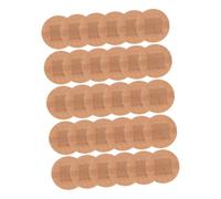 Hoement 50 piezas Unidades de Apósitos Elásticos de Tela Transpirable para Cuidado de Heridas Prevención de Ampollas Adhesivos Circulares para Dedos Rodillas y Articulaciones Grande