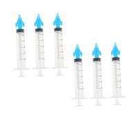Hoement 6 Piezas Lavado de Oídos Kit de Limpieza de Cerumen para Hogar y Salón Irrigador de Oídos de Herramienta de Cuidado Auditivo Incluye para Limpieza