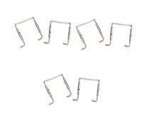 Hoement 6 Piezas Violín Mentonera Abrazadera Tornillo Mentonera Tornillo Violín Abrazadera Tornillo Partes De Violín Piezas De Violín Accesorios Para Instrumentos De Violín Accesorios