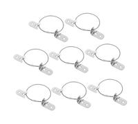 Hoement 8 Piezas Kit de Anclajes de Seguridad para Muebles Correas Vuelco para Armarios y Cómodas Protección Infantil contra Vuelcos Resistentes para Terremotos Fijación de Estantes y