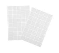 Hoement 80piezas Pegatinas Cuadradas Extraíbles Cinta Adhesiva De Doble Cara Larga Duración