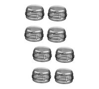 Hoement 8piezas Cubiertas Para Perillas De Estufa Fáciles De Instalar y Limpiar Prevención De Accidentes Para Protección Gas Cubiertas De Seguridad