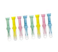 Hoement 8piezas De Limpieza Para Bebés Limpiador Nasal Multiusos Para Nariz Oídos y De Cuidado Infantil Diseño De Dibujos Animados Aleatorios