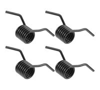 Hoement Accesorio de Resorte de Manija para Gato Hidráulico Horizontal 3 Toneladas Juego de 4 Piezas de Muelle de Retorno de Acero Reforzado para Taller Mecánico 4.05X1.18X0.98In