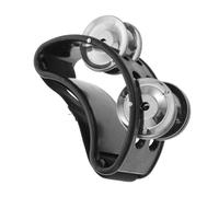 Hoement Accesorio para Mancuernas Pandereta de Mano Campanas para Hacer Sonar Los Pies Instrumento Musical Pandereta para Los Pies para Niños para Aprender