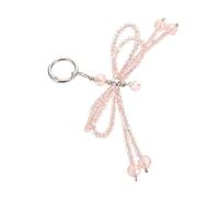 Hoement Adornos Para Bolsos Con Forma De Adornos Para Coche Con Lazo Clips Para Llavero Llaveros Navideños De Cuentas