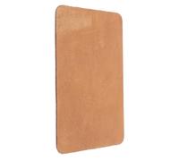 Hoement Almohadilla Antideslizante Adhesiva de Piel de Vaca Resistente al Desgaste para Instrumentos Folclóricos Tamaño Mediano Color Marrón Accesorio Fijo para Pipa Guitarra Erhu y