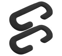 Hoement Almohadilla Facial para VR Compatible con HTC Vive Pro, 2 Piezas, Cuero PU y Esponja, Ajuste para Varias Formas de Rostro, Protector para Realidad Virtual