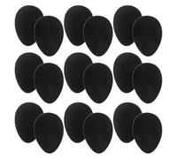 Hoement Almohadillas Antideslizantes Autoadhesivas para Tacones Altos 3 MM de Grosor Goma Resistente al Desgaste 10 Pares Protección para Suelas y Talones Mejora Agarre y Seguridad