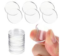 Hoement Almohadillas de Parachoques Antideslizantes para Mesa de Vidrio, Paquete de 10 Unidades Ventosa, Ideales para Uso en Gabinetes y Marcos de Fotos