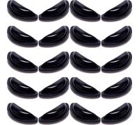 Hoement Almohadillas Nasales de Silicona Suaves 20 Pares para Gafas Antideslizantes Que Reducen la Presión y Mejoran el Ajuste de Gafas