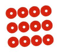 Hoement Arandelas De Fieltro Para Piano 90 Unidades Rojas, Accesorios Para Afinar Pianos, Anillos Pequeños Resistentes Al Desgaste Para Teclado Musical, Reducción De Ruido y Nivelación
