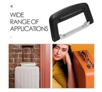 Hoement Asa de Transporte de Maleta y Manija de Caja de Herramientas Resistente y Ligera de ABS Diseño para Uso Multiusos en Equipaje y Cajas Portaherramientas