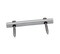 Hoement Barra de Presión de Metal en Guitarras Eléctricas Diseño Minimalista Tornillos y Bordes Suaves Afinación Estable para Cuerdas de Guitarra Eléctrica