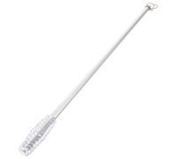 Hoement Barra para Cortinas de 50 cm en aleación de Aluminio y plástico, Palanca Manual para Cortinas Romanas y persianas Verticales en ambientes de Oficina y hogar Color Plata