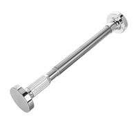 Hoement Barra Soporte Telescópica para Fregadero de Acero Inoxidable Ajustable 35-50 Cm Diámetro 27 Mm Soporte Resistente para Cocina y Baño para Reparación y Montaje