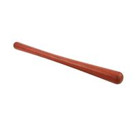 Hoement Bastón de Masaje Manual de Madera Palo de Masaje de Espalda Rojo Grande Herramienta Ergonómica para Relajación Muscular y Alivio de Puntos de Acupuntura Uso en Yoga y Terapia