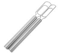 Hoement Batidor de Masa Holandés de Acero Inoxidable 2piezas para Amasado Versátil en Panadería y Preparación de Pizza Diseño que Reduce la Fatiga Manos Reutilizable