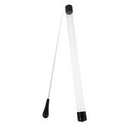 Hoement Batuta de Director de Orquesta Metálica con Mango Antideslizante Negro y Estuche Rígido, Bastón Conductor Profesional para Bandas, Coros y Directores Musicales