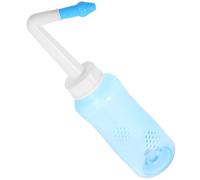 Hoement Botella para Limpieza Nasal Adulto de 300ml Diseño Portátil y Material Pp, Adecuado para Lavado Nasal Regulable y Alivio de Problemas Nasales Adultos