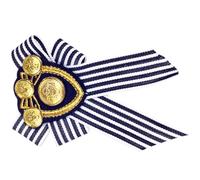 Hoement Broche para Ropa Estilo Británico Elegante Material de Cinta para Uso Diario y Cumpleaños, Pinza Decorativa Femenina y Masculina para Traje y Disfraz