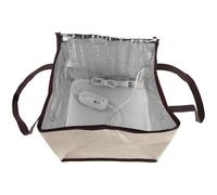 Hoement Caja de Fermentación de Masa con Tapa Grande, Plegable y Eléctrica, Calentador de Masa Madre con Temperatura Estable, Adecuado para Amasado y Fermentación en Cocina Doméstica,