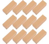 Hoement Caja de Papel Kraft para Almacenamiento de 50 Lápices Labiales y Dulces, Ahorro de Espacio y Fácil de Transportar para Envolver Regalos en Diferentes Lugares