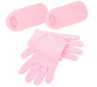 Hoement Calcetines De Gel Cómodos Cuidado Pies Hidratan y Previenen La Deshidratación Para Spa