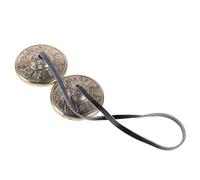 Hoement Campana de Meditación Tibetana de Cobre Nepalí 45 CM Instrumento de Percusión para Yoga y Mindfulness Címbalos Terapéuticos para Relajación y Práctica Espiritual