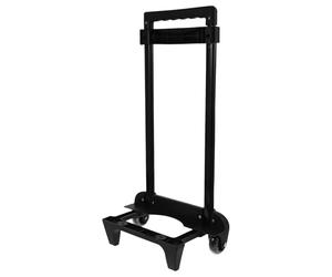 Hoement Carrito Compra Plegable de Plástico Liviano con Gran Capacidad y Ruedas para Viajes y Labores Domésticas, Resistente y Fácil de Transportar