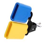 Hoement Cencerro Instrumento De Percusión Doble De Rendimiento Cencerro Abdominal Para Juguete Musical Para Partidos De Fútbol